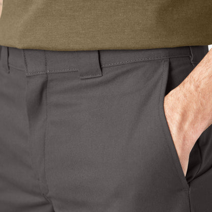 FLEX Relaxed Fit Work Shorts, 11" - Gravel Gray (VG)