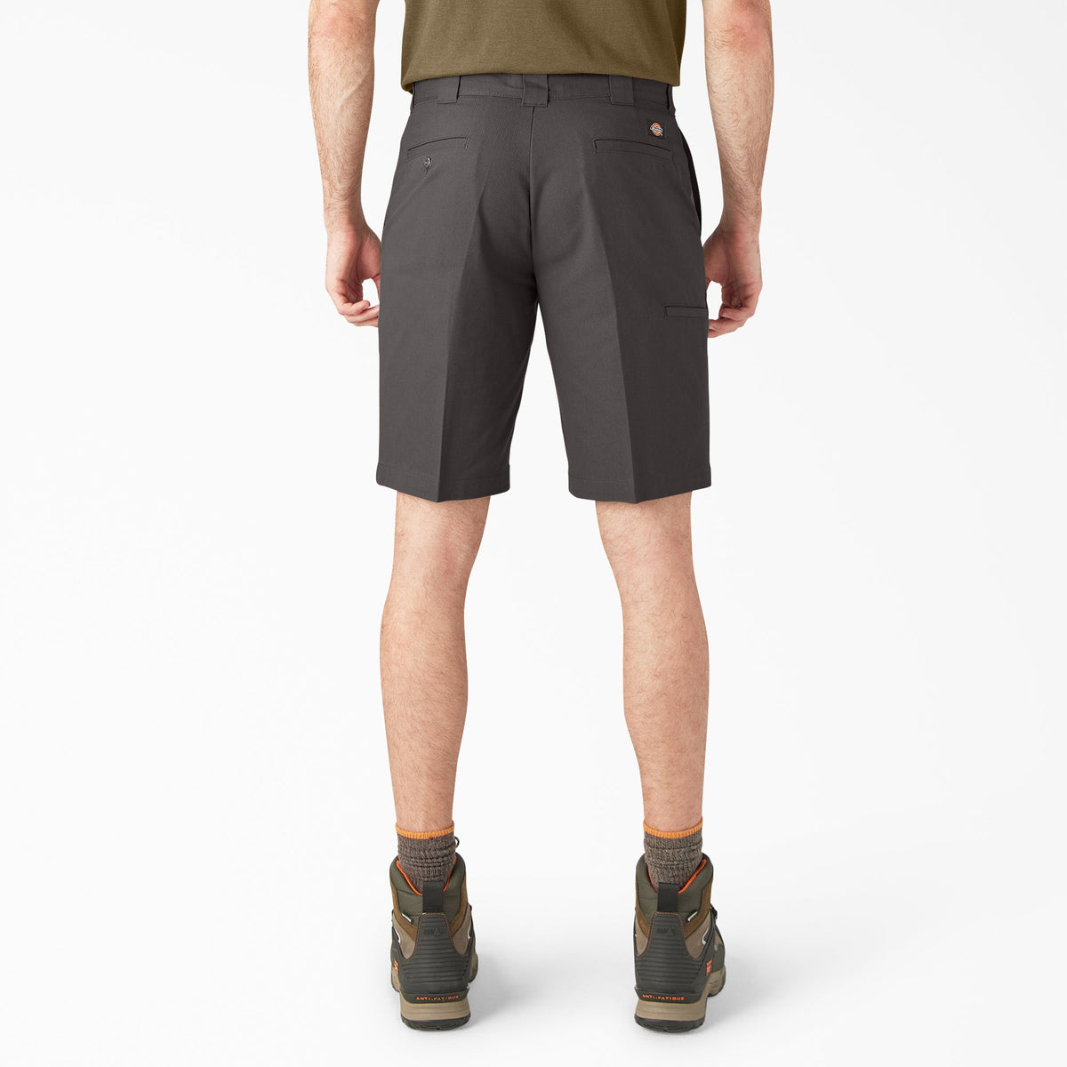 FLEX Relaxed Fit Work Shorts, 11" - Gravel Gray (VG)