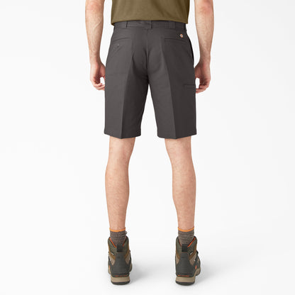 FLEX Relaxed Fit Work Shorts, 11" - Gravel Gray (VG)