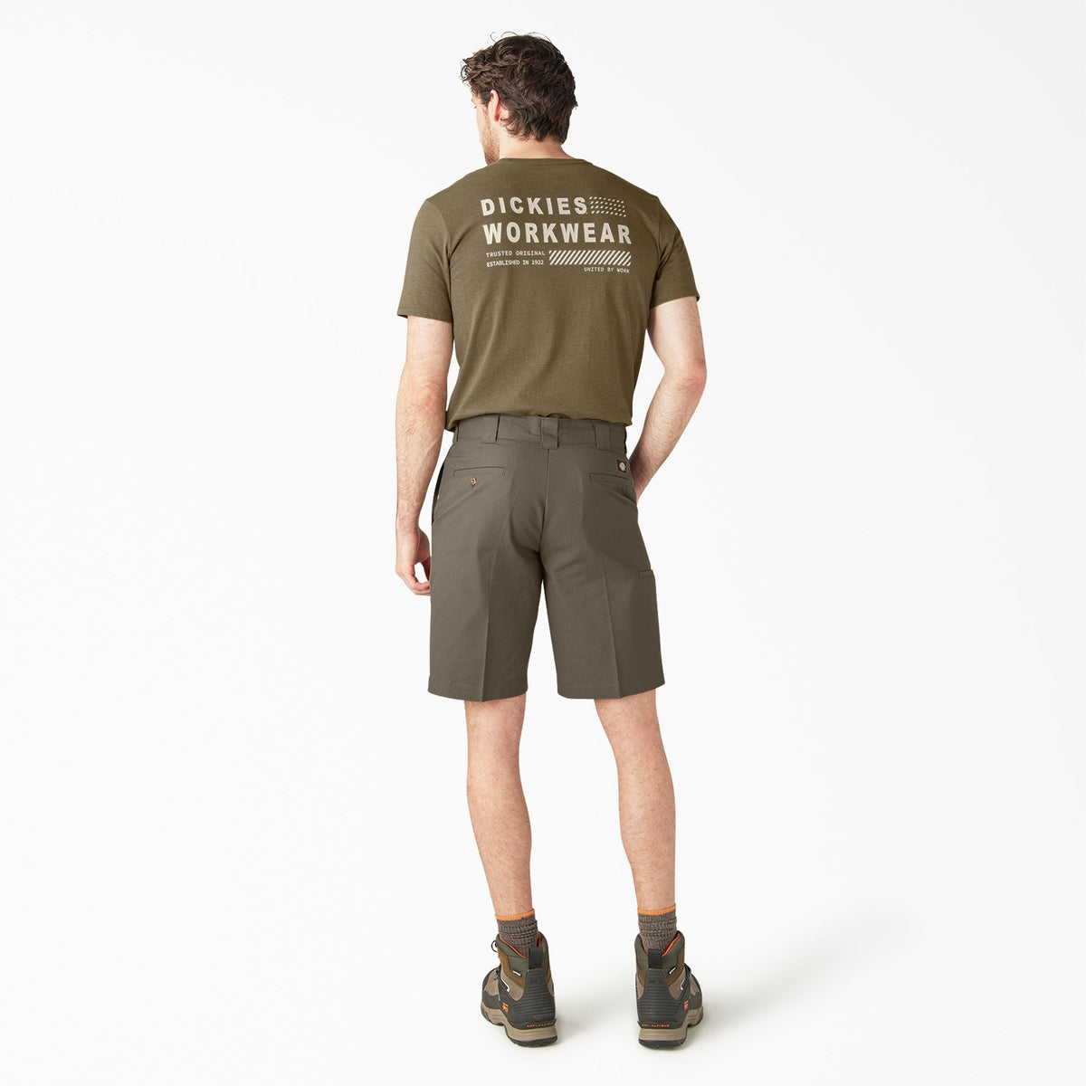 FLEX Relaxed Fit Work Shorts, 11" - Mushroom (MR1)
