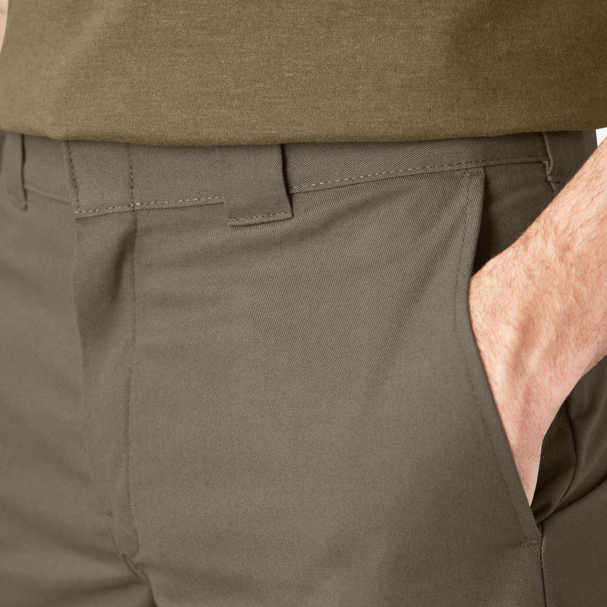 FLEX Relaxed Fit Work Shorts, 11" - Mushroom (MR1)