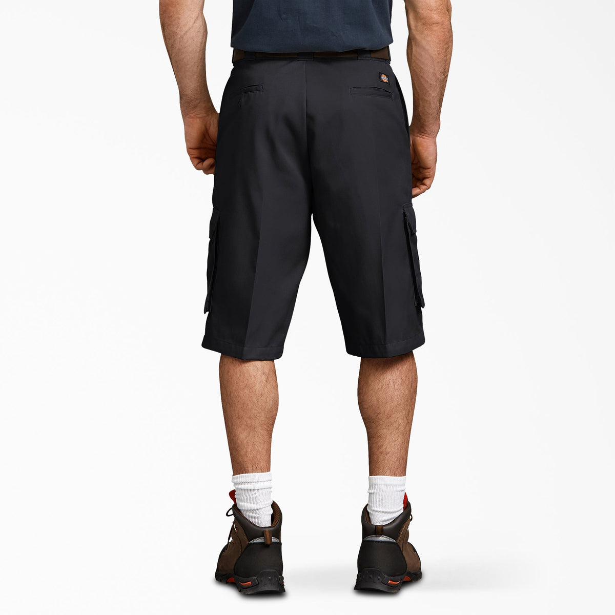 FLEX Loose Fit Cargo Work Shorts, 13" - Black (BK)