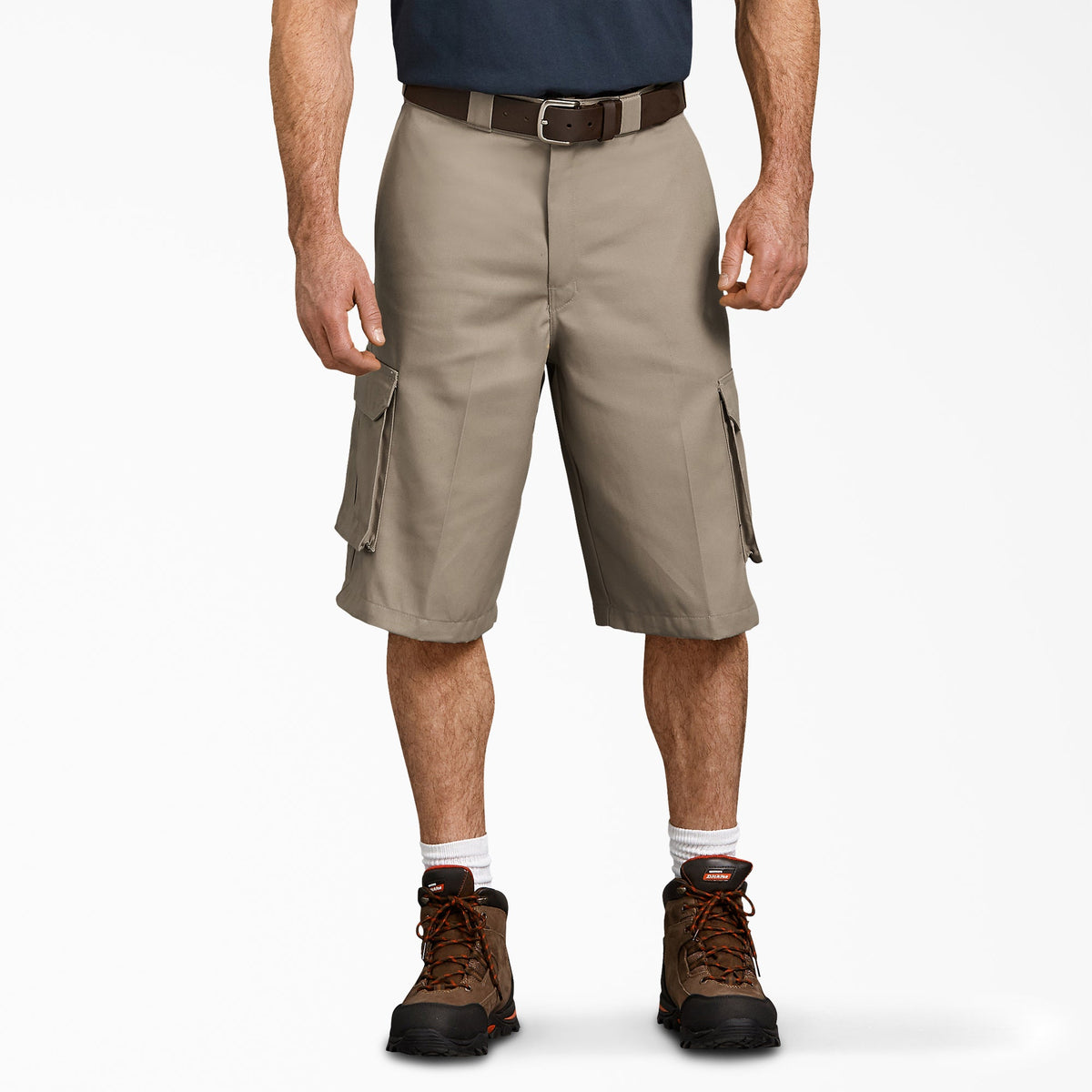 FLEX Loose Fit Cargo Work Shorts, 13" - Desert Sand (DS)