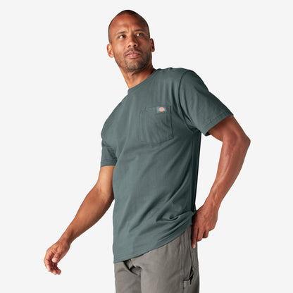 Heavyweight Short Sleeve Pocket T-Shirt - Lincoln Green (LN)
