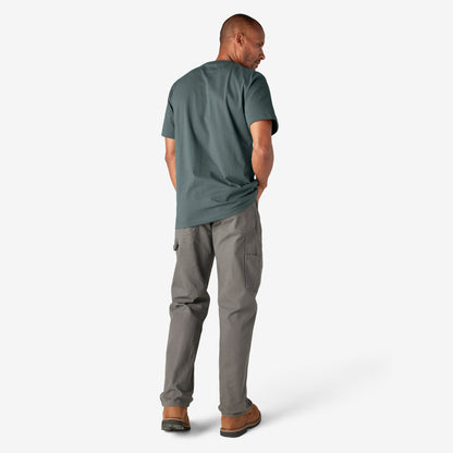 Heavyweight Short Sleeve Pocket T-Shirt - Lincoln Green (LN)