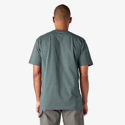 Heavyweight Short Sleeve Pocket T-Shirt - Lincoln Green (LN)