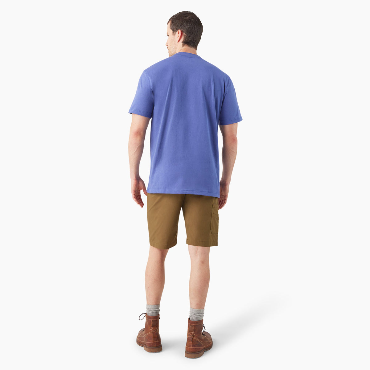 Heavyweight Short Sleeve Pocket T-Shirt - Skipper Blue (K42)
