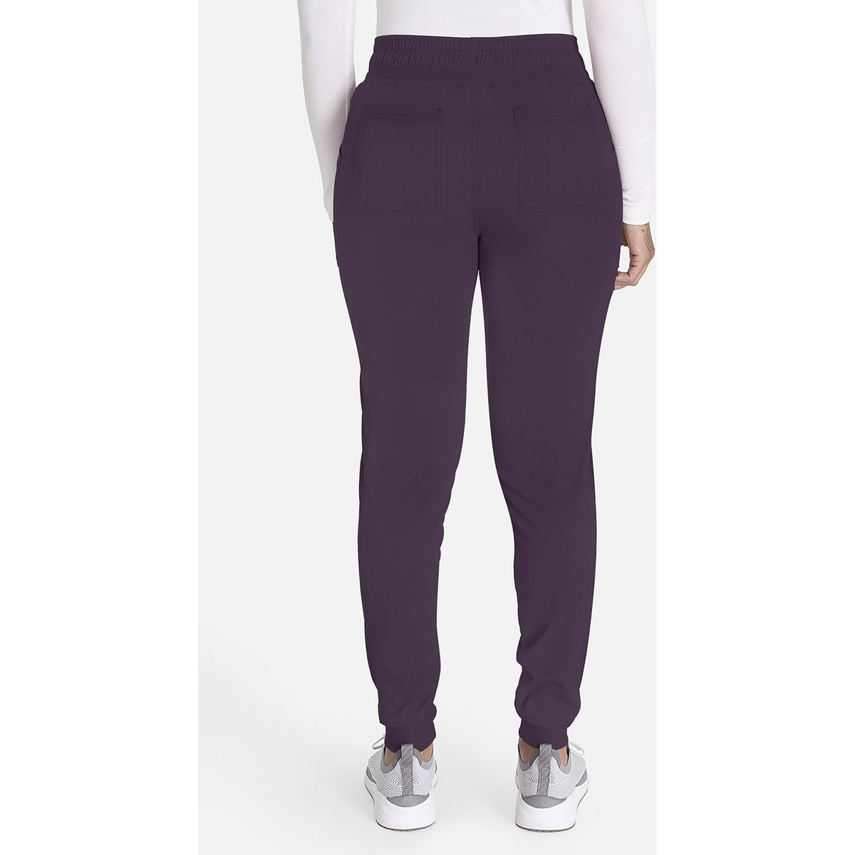Women's Balance Mid Rise Jogger Scrub Pant - Deep Purple (DU)