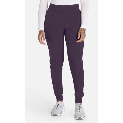 Women's Balance Mid Rise Jogger Scrub Pant - Deep Purple (DU)