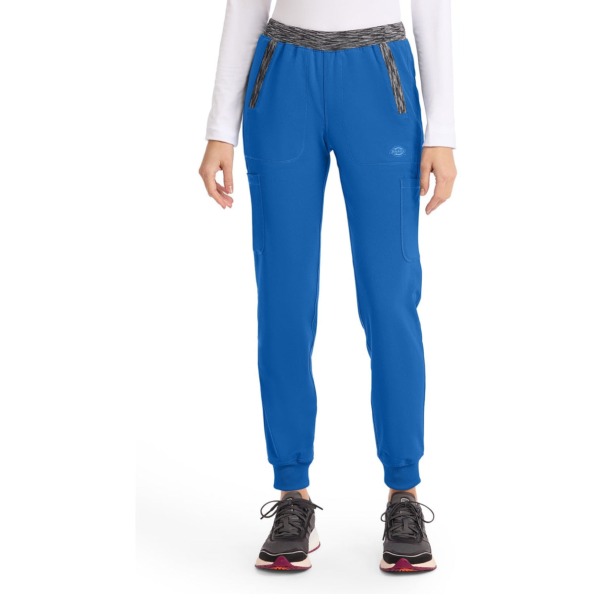 Women's Dynamix Natural Rise Tapered Leg Jogger Scrub Pant - ROYAL (RYLZ)