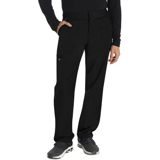 Men's Balance Mid Rise Straight Leg Scrub Pant - Black (BLK)