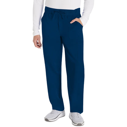 Men's Balance Mid Rise Zip Fly Straight Leg Scrub Pant - NAVY (0NV)