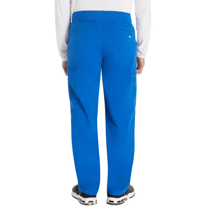 Men's Balance Mid Rise Zip Fly Straight Leg Scrub Pant - ROYAL (RYLZ)