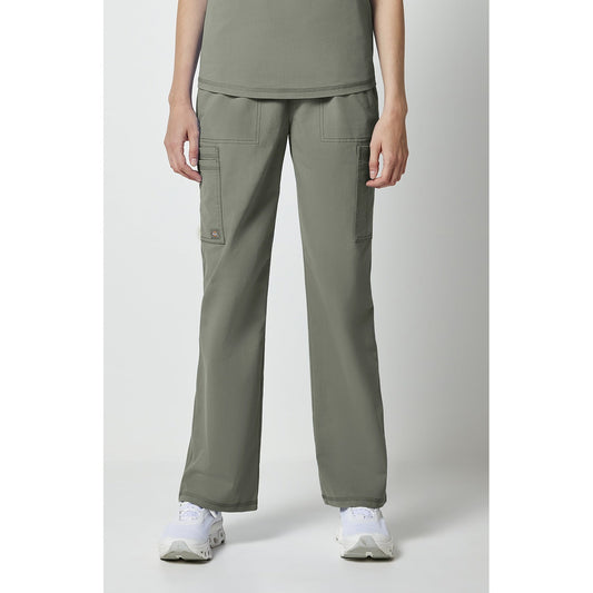 Women's Forge Straight Leg Scrub Cargo - LIGHT GRAY (LA)