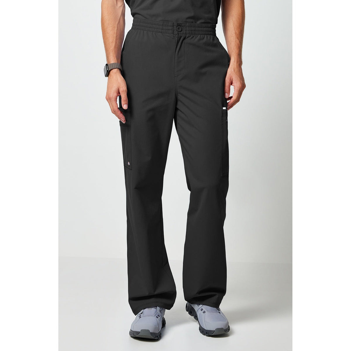 Men's Forge Straight Leg Scrub Cargo - Black (BLK)