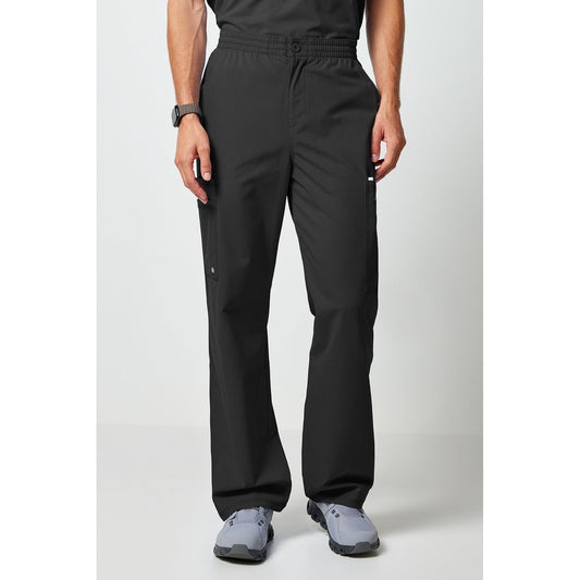 Men's Forge Straight Leg Scrub Cargo - Black (BLK)
