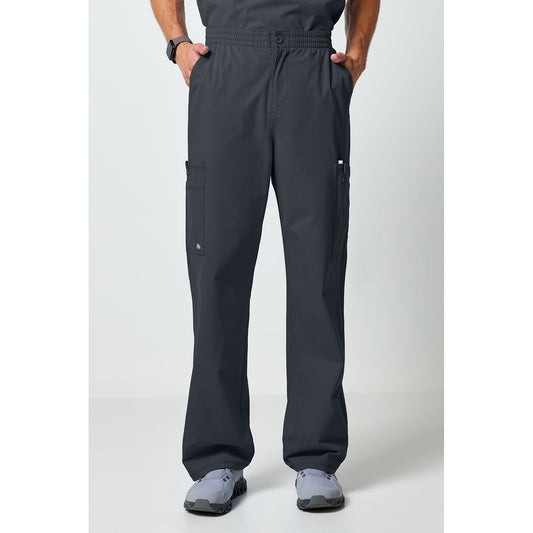 Men's Forge Straight Leg Scrub Cargo - Pewter Gray (PEW)