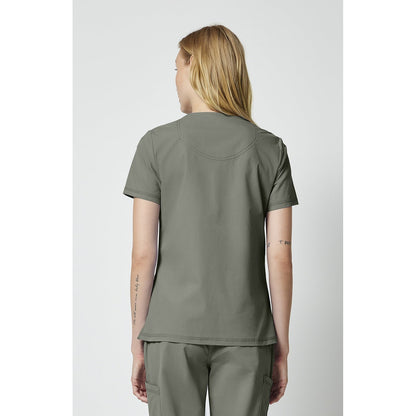 Women's Forge V-Neck Scrub Top - LIGHT GRAY (LA)