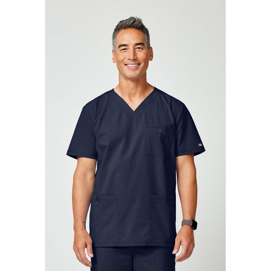Men's Forge V-Neck Scrub Top - NAVY (0NV)