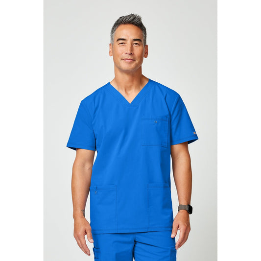 Men's Forge V-Neck Scrub Top - ROYAL (RYLZ)