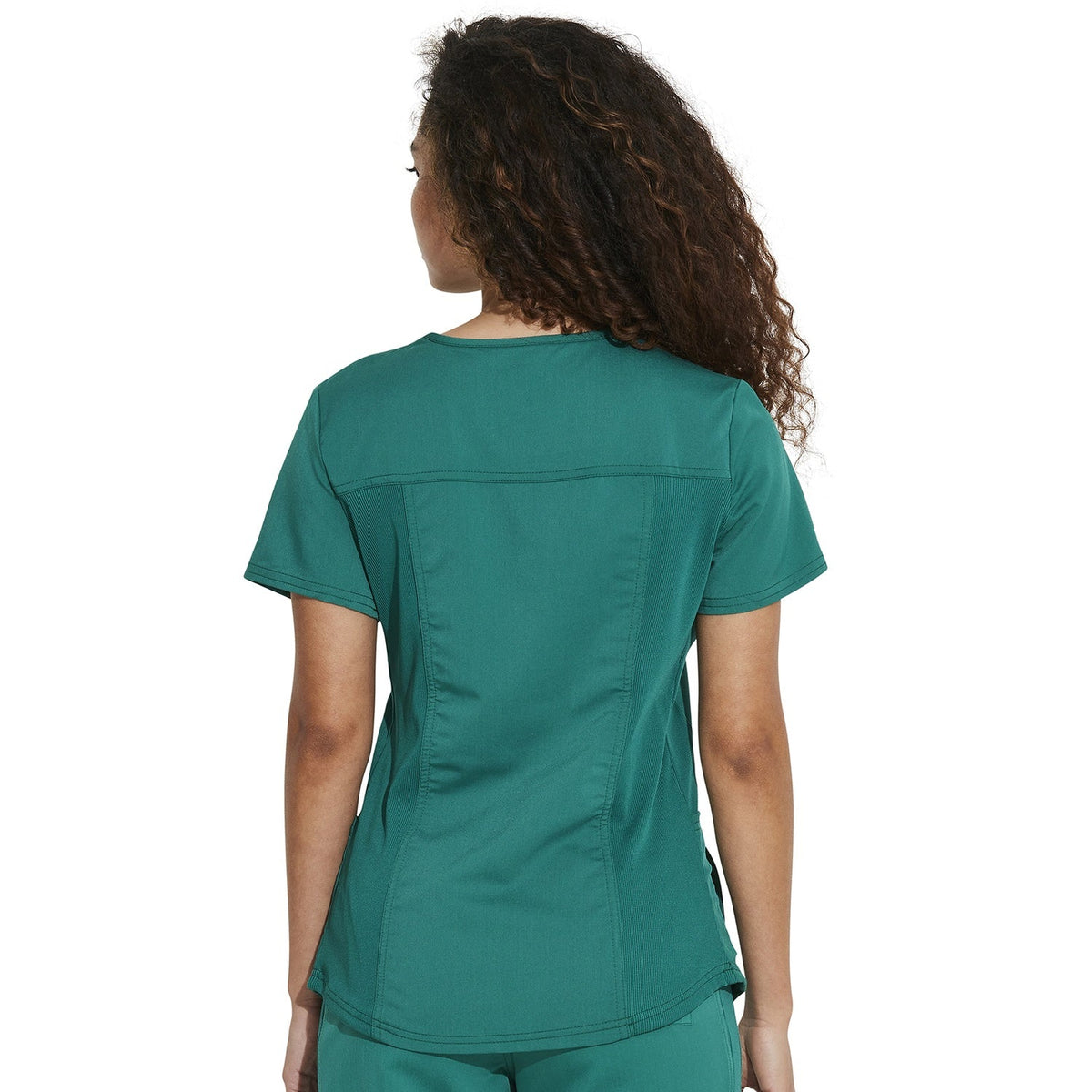 Women's Balance V-Neck Scrub Top - Hunter Green (GH)