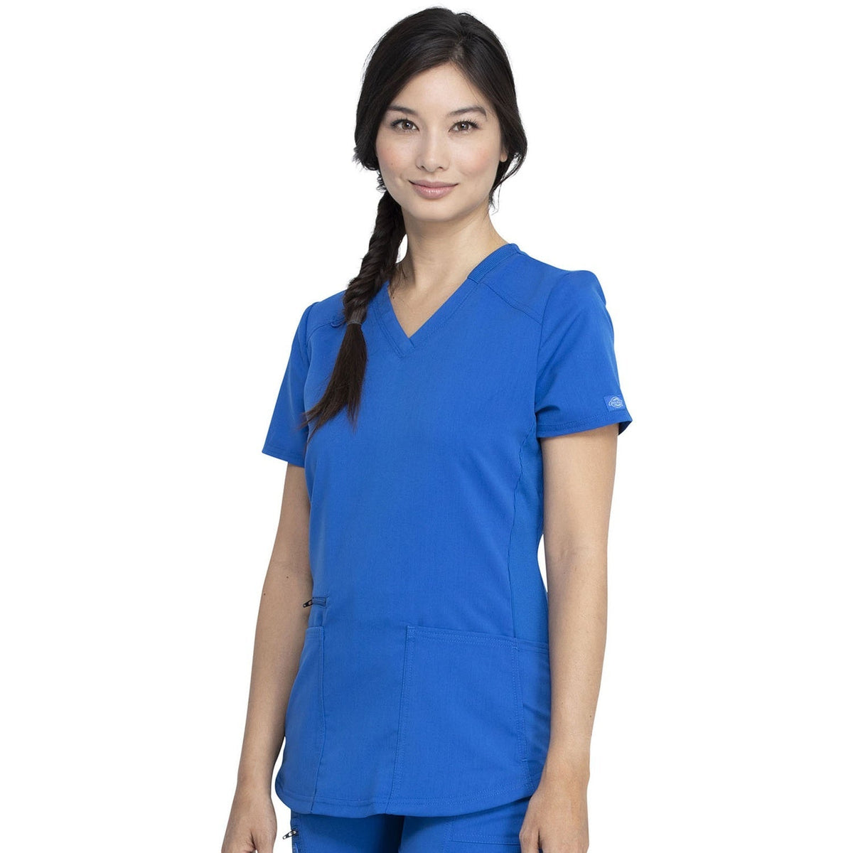 Women's Balance V-Neck Scrub Top - ROYAL (RYLZ)