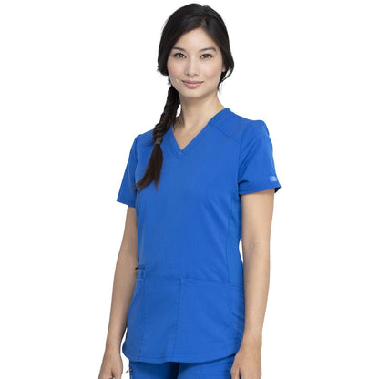 Women's Balance V-Neck Scrub Top - ROYAL (RYLZ)