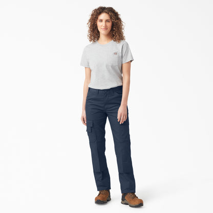 Women's FLEX Regular Fit Cargo Pants - Dark Navy (DN)