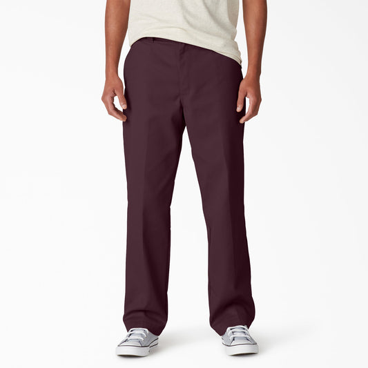 Dickies Skateboarding Regular Fit Twill Pants - Maroon (MR)