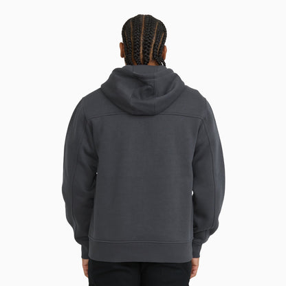 Water Repellent Heavyweight Fleece Zip-Up Hoodie - Charcoal (0CH)
