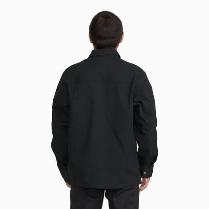 Duck Fleece Shirt Jacket - Black (BLK)