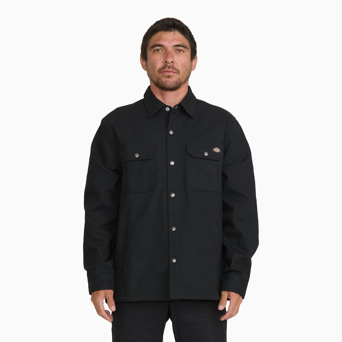 Duck Fleece Shirt Jacket - Black (BLK)